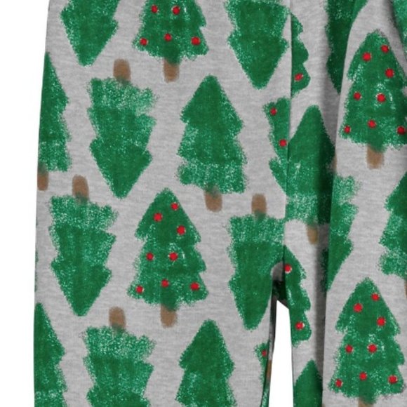 NWT 4 2t 5t 5 24m boy girl 2p carters christmas trees pine pajamas match family - Picture 4 of 9